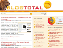 Tablet Screenshot of netzwelt.blogtotal.de